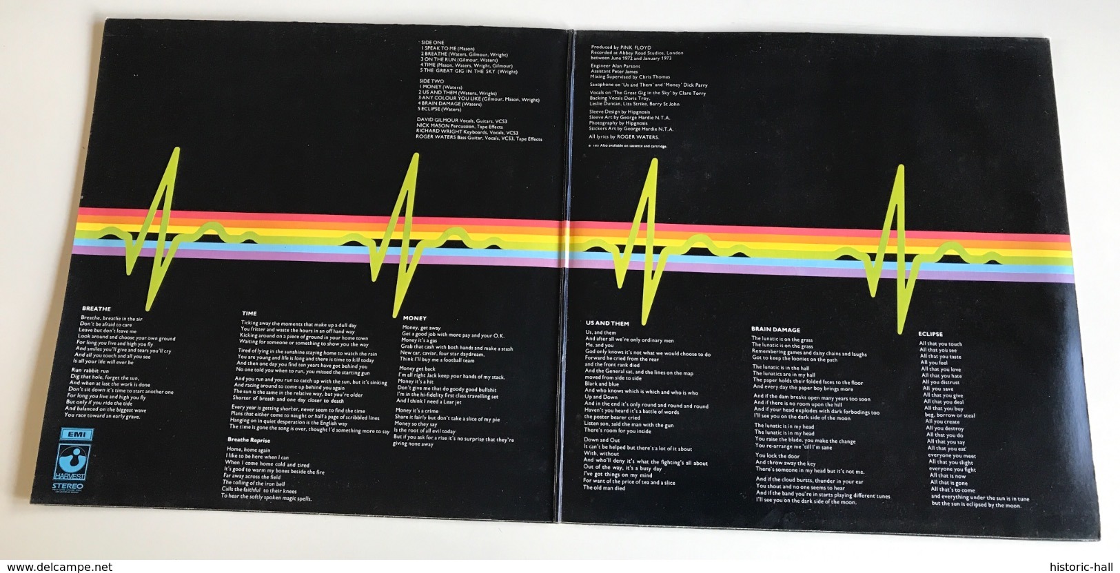 PINK FLOYD The Dark Side Of The Moon  LP FRENCH Press 1973 - Rock