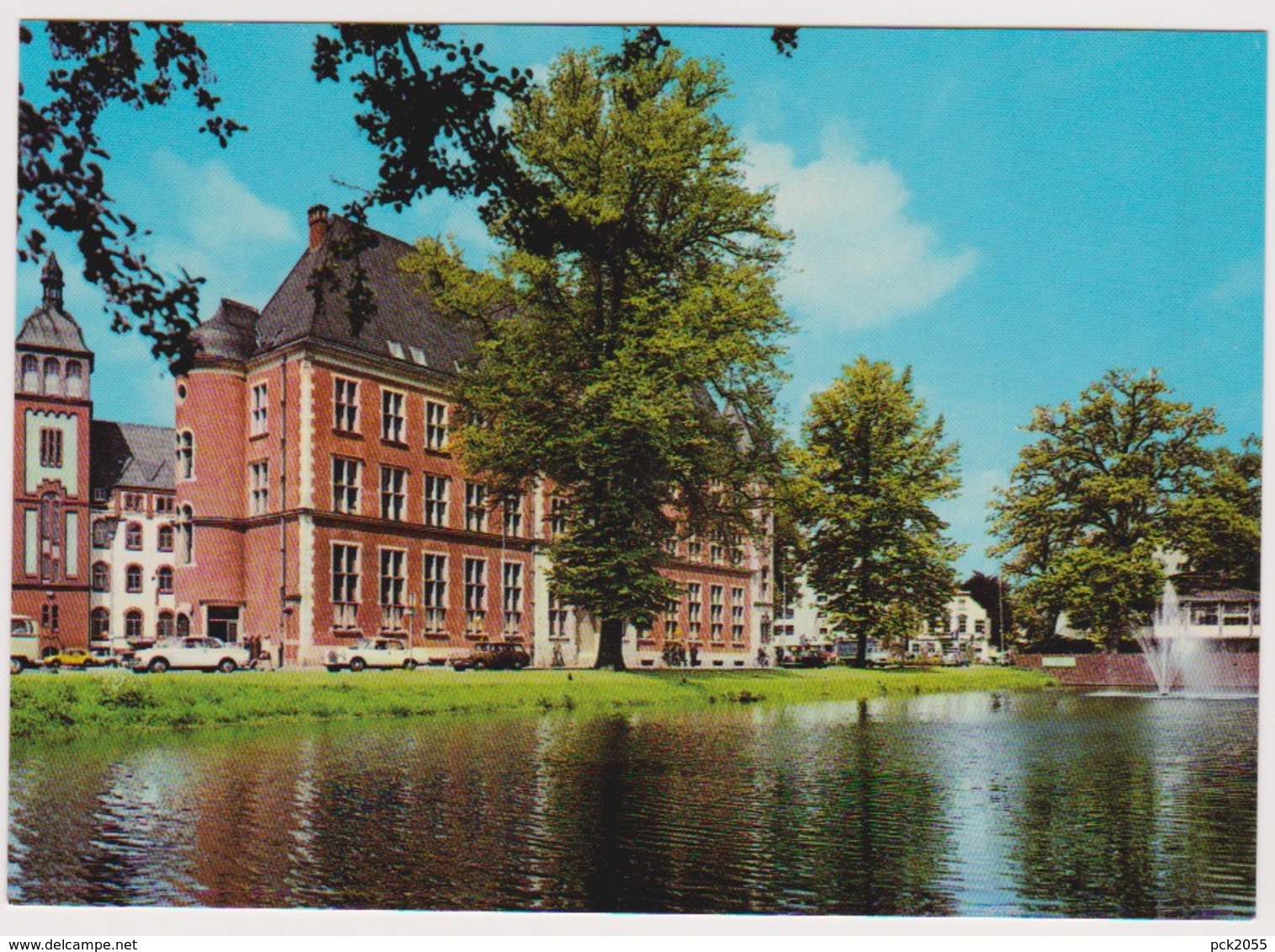 Oldenburg Hauptpost Und Stau Ungelaufen AK70 - Oldenburg