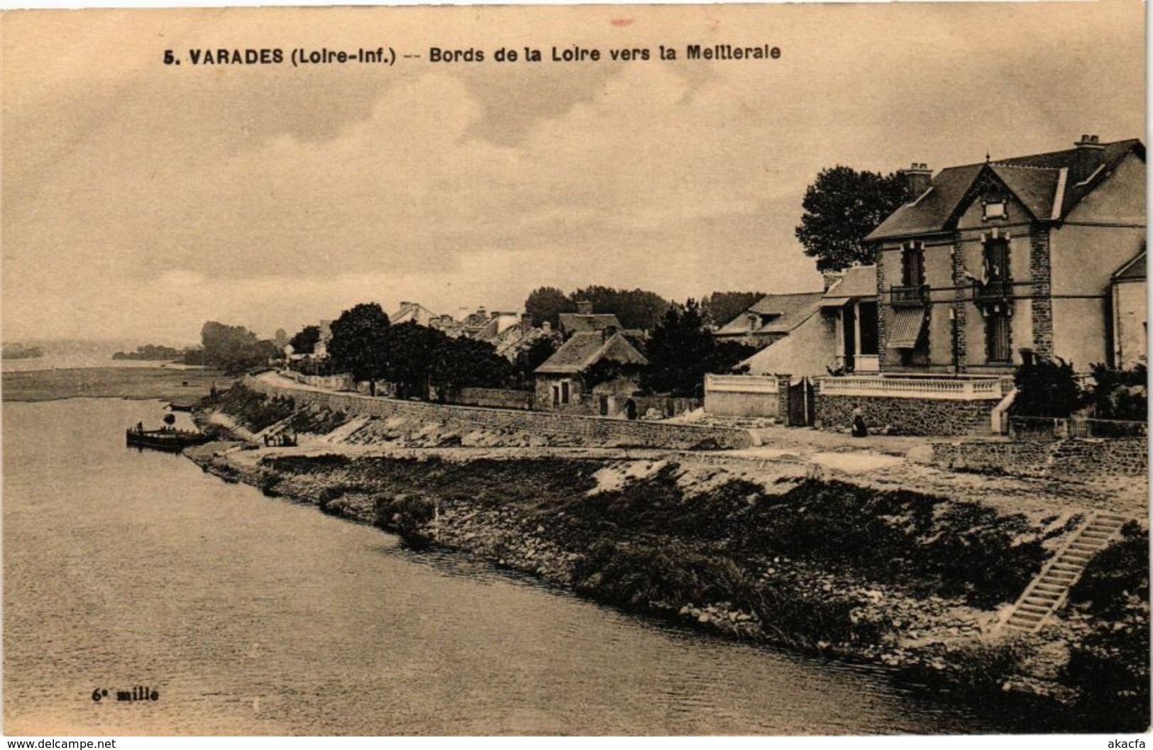 CPA VARADES - Bords De La Loire Vers La Meillerale (242910) - Varades