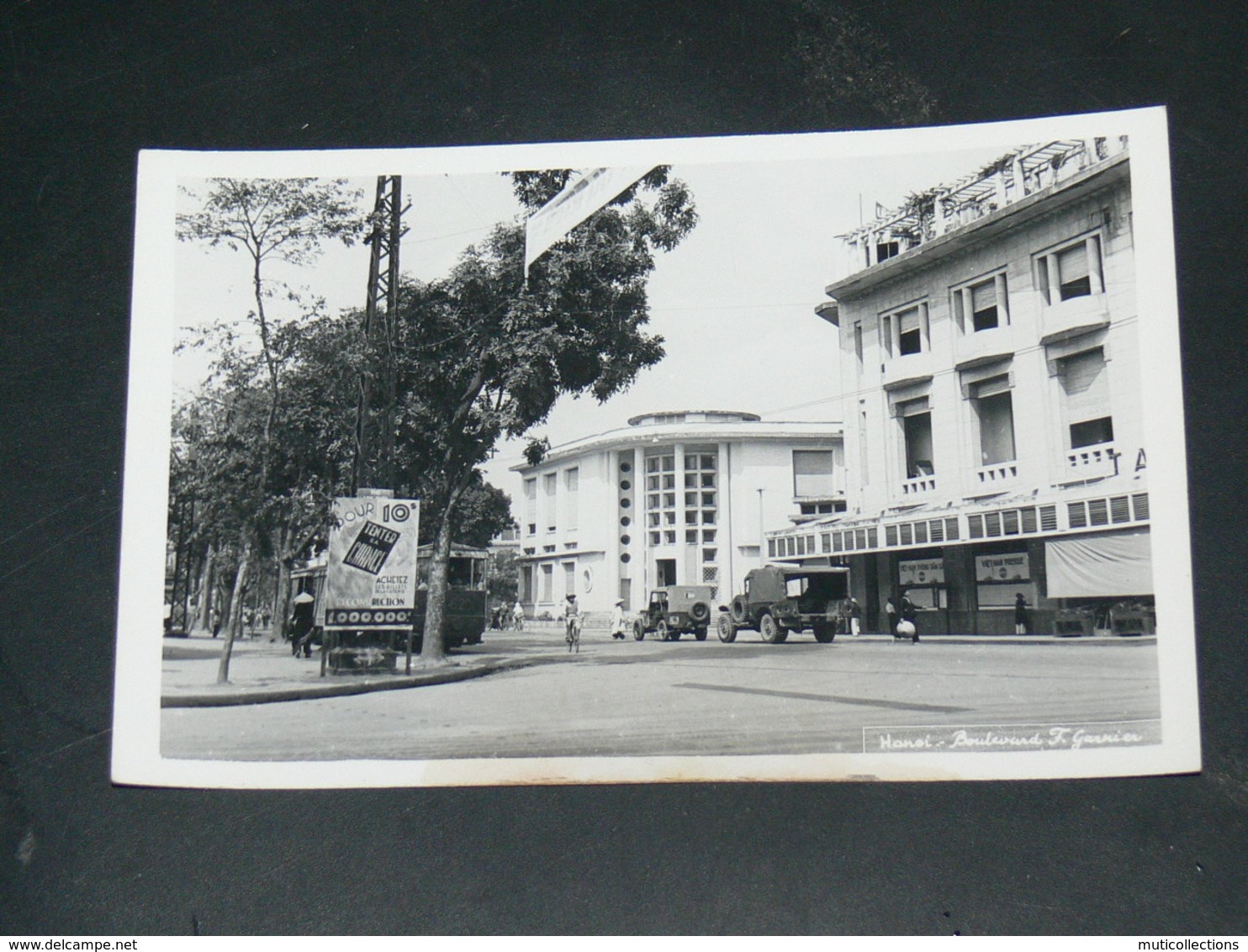 VIET NAM  1950  / INDOCHINE TONKIN /  HANOI  /  VUE BOULEVARD F GARNIER  /  EDITION - Viêt-Nam