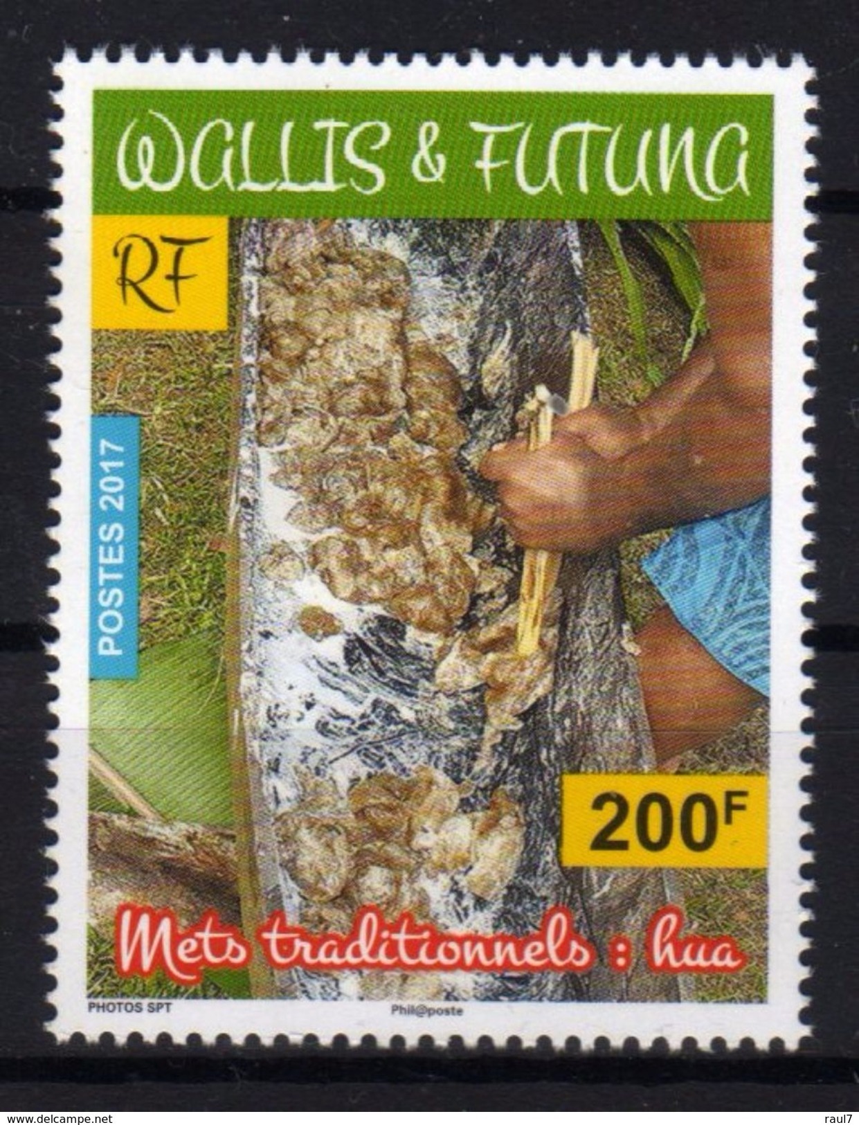 Wallis Et Futuna 2017 - Mets Traditionnels De Wallis Et Futuna, Hua - 1 Val Neufs // Mnh - Neufs