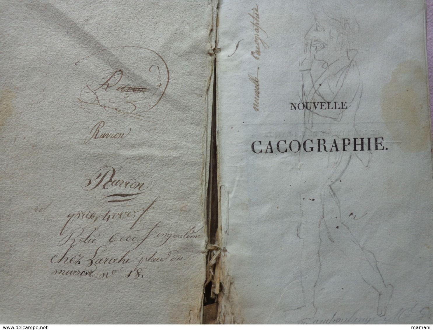 Nouvelle Cacographie 24 Eme Edition En 1824 -par Charles Constant Letellier - 1801-1900