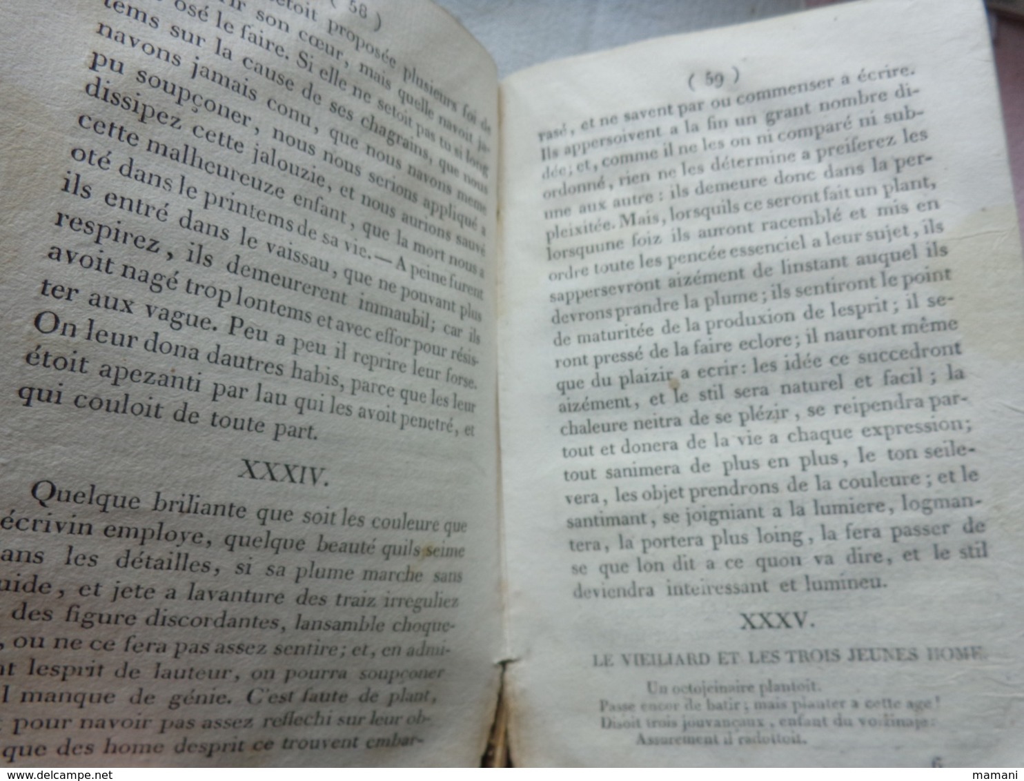 nouvelle cacographie 24 eme edition en 1824 -par charles constant letellier