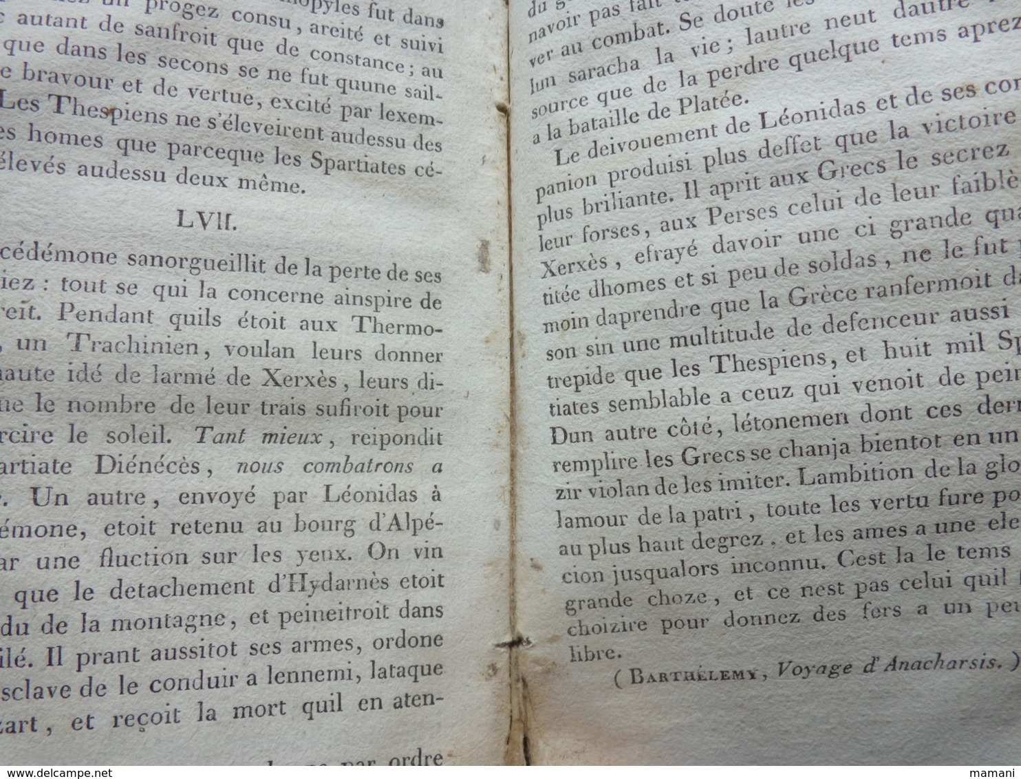 nouvelle cacographie 24 eme edition en 1824 -par charles constant letellier