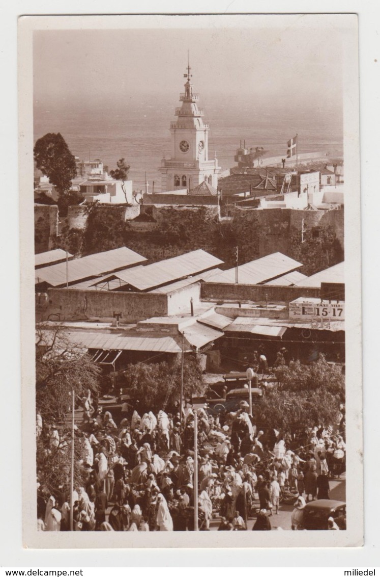 OR705 - MAROC - TANGER - Le Grand Socco Vers L'Eglise Catholique - Animée - Tanger