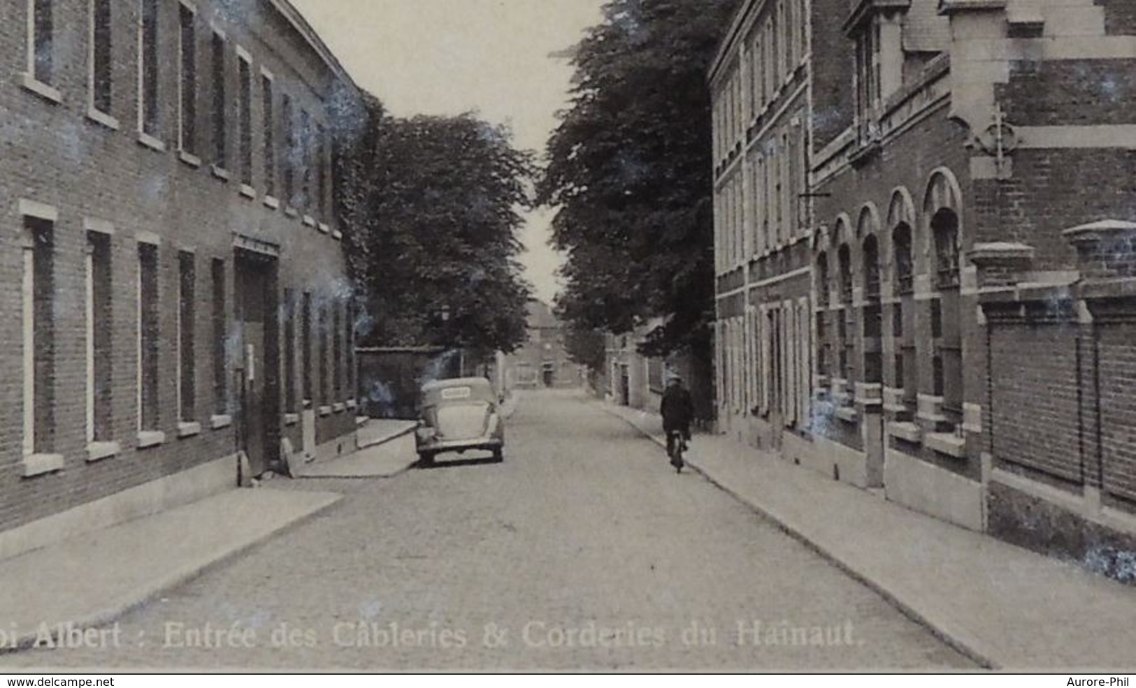 Dour Rue Du Roi Albert Entrée Des Câbleries & Corderie Du Hainaut (Tâches Blanches Voir Photos) - Dour