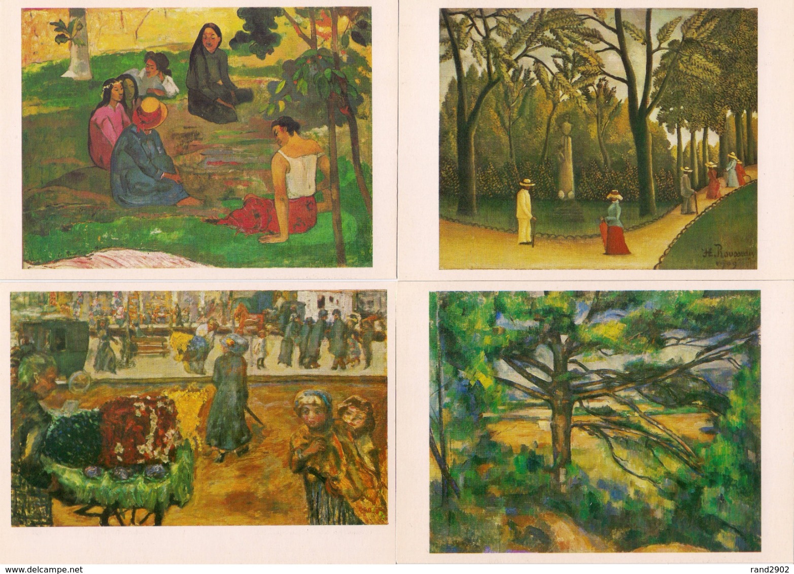 Western European Painting The Hermitage Postcards Set 16 Pcs + Folder USSR 1981 - 5 - 99 Karten