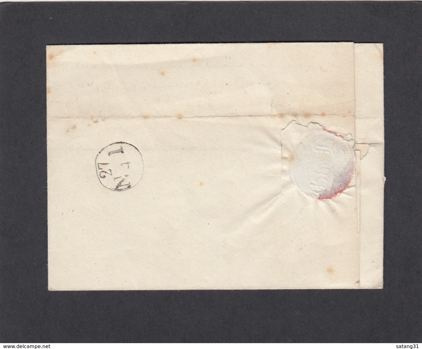 BELEG VON KIRN AN DER NAHE AN DEN GEBRÜDER STUMM, EISENWERK IN NEUN KIRCHEN/SAAR.26-4-1842. - Prephilately