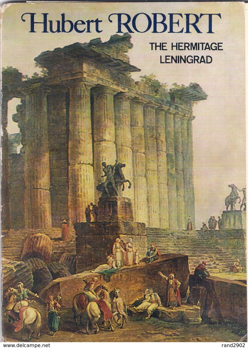 Hubert Robert The Hermitage Leningrad Postcards Set 16 Pcs + Folder USSR 1981 - 5 - 99 Karten