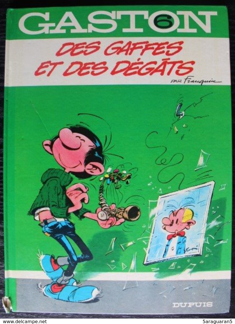 BD GASTON - 6 - Des Gaffes Et Des Dégâts - Rééd. 1985 - Gaston