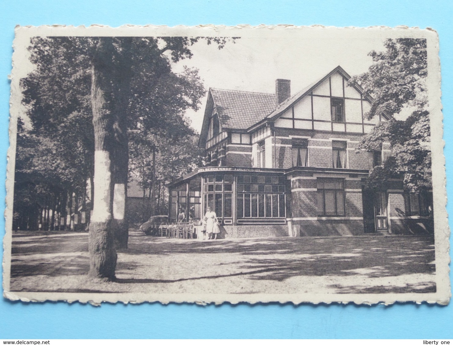 Hotel BERGENHOF ( Geelse Baan 45 ) Familie Pensioen ( Uitg. Foto Mertens Veerle ) Anno 1955 ( Zie/voir Photo ) ! - Kasterlee