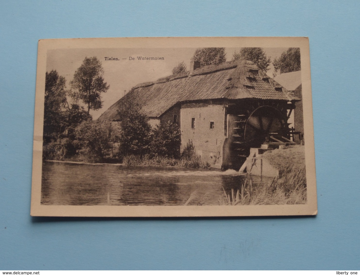 TIELEN - De WATERMOLEN ( Uitg. Peeters-Claessen ) Anno 1956 ( Zie/voir Photo ) Gekreukt > Zie Foto's ! - Kasterlee