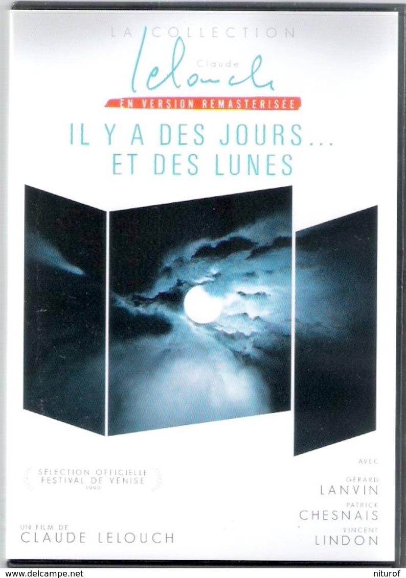 DVD Claude LELOUCH : Il Y A Des Jours Et Des Lunes - Avec Lanvin , Chesnay, Lindon - Comédie