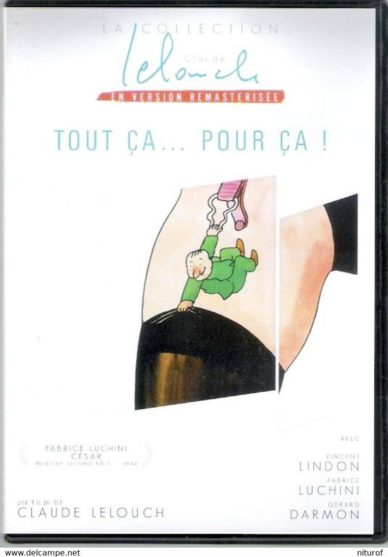 Lot 4 DVD Claude LELOUCH : LE COURAGE D'AIMER -TOUT çA POUR çA - ROBERT ET ROBERT - VIVA LA VIE - Comedy