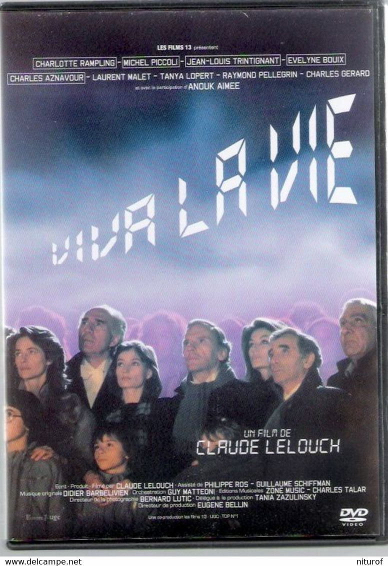 Lot 4 DVD Claude LELOUCH : LE COURAGE D'AIMER -TOUT çA POUR çA - ROBERT ET ROBERT - VIVA LA VIE