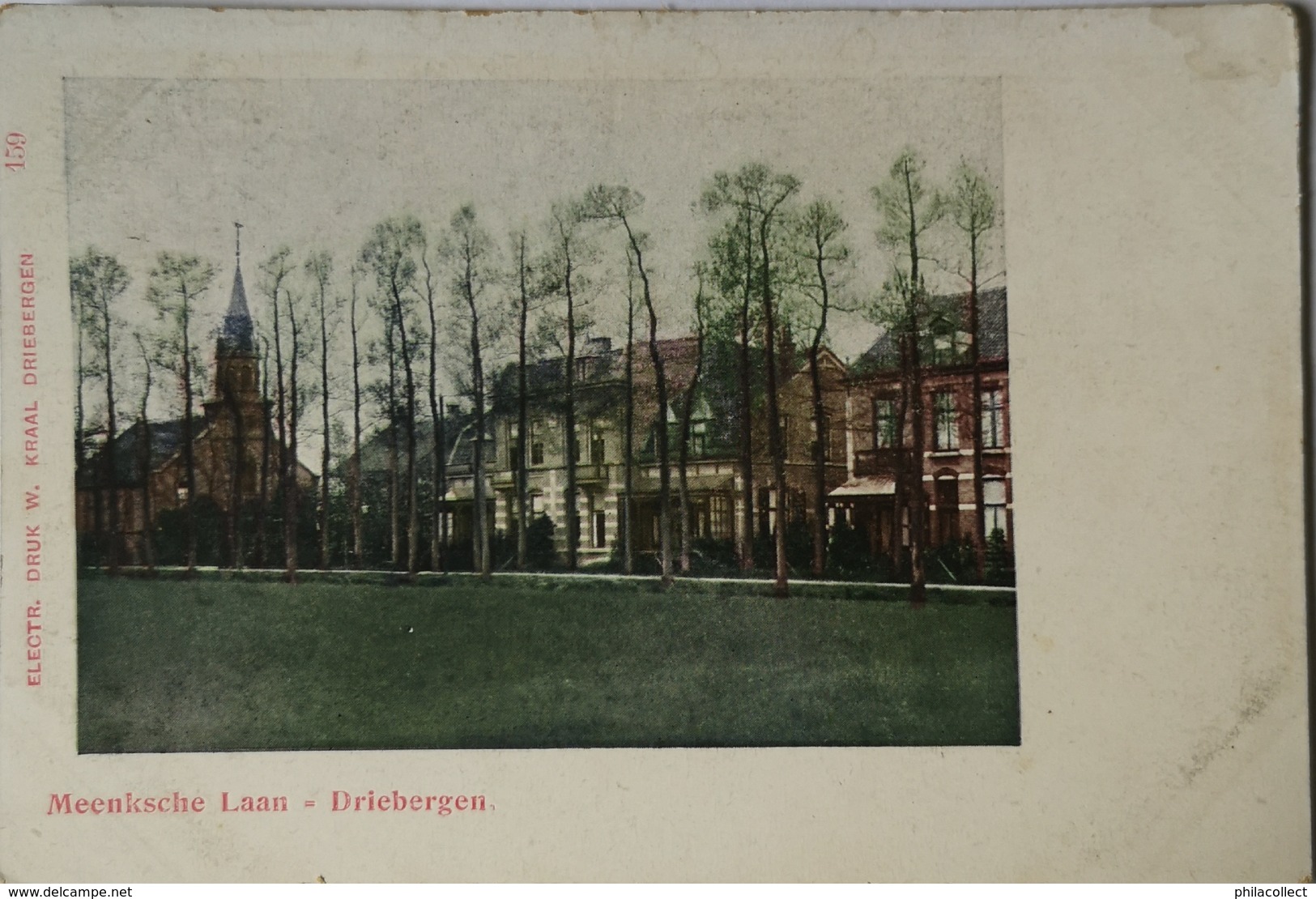 Driebergen (Utr.) Meenksche Laan Ca 1900 - Driebergen – Rijsenburg