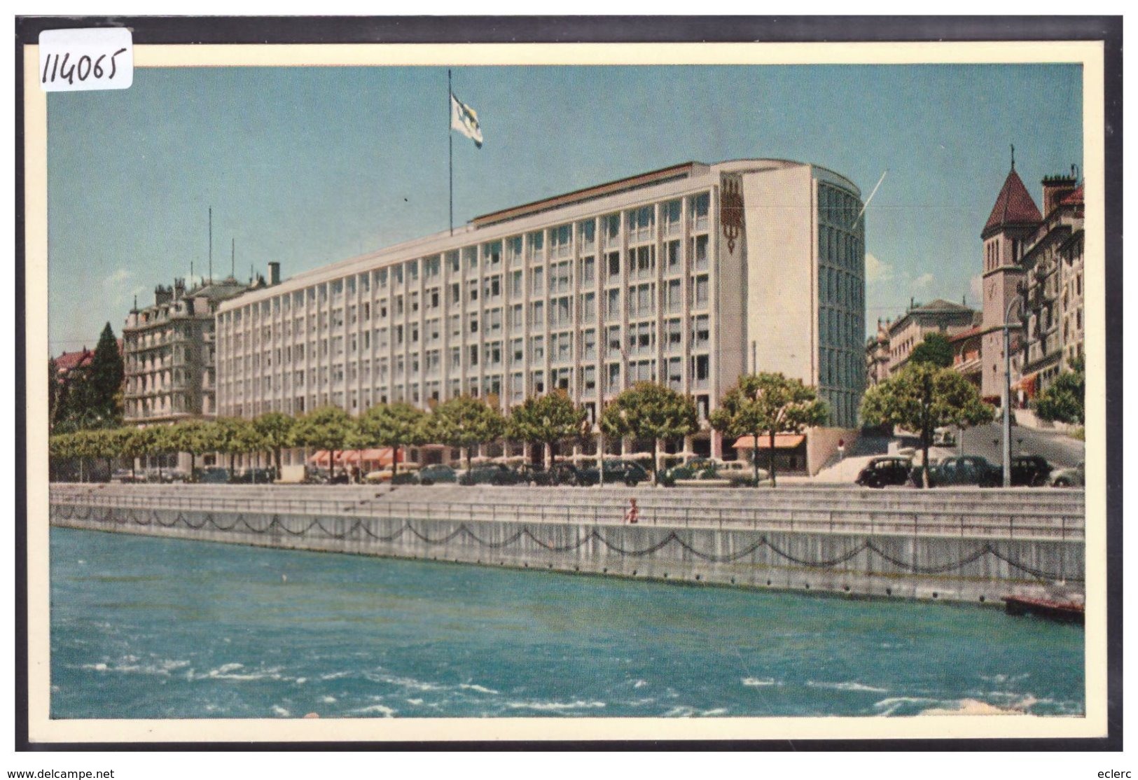 GENEVE - HOTEL DU RHONE - TB - Genève