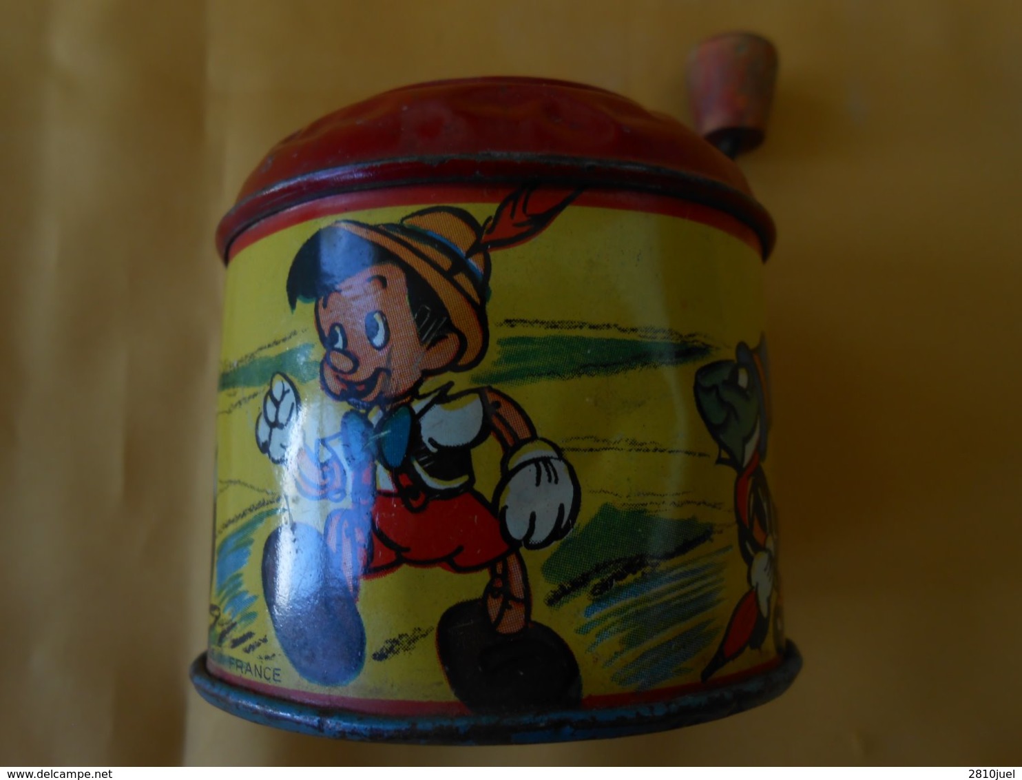 Moulin à Musique Disney Mickey Mouse Pinocchio - Jouets Anciens