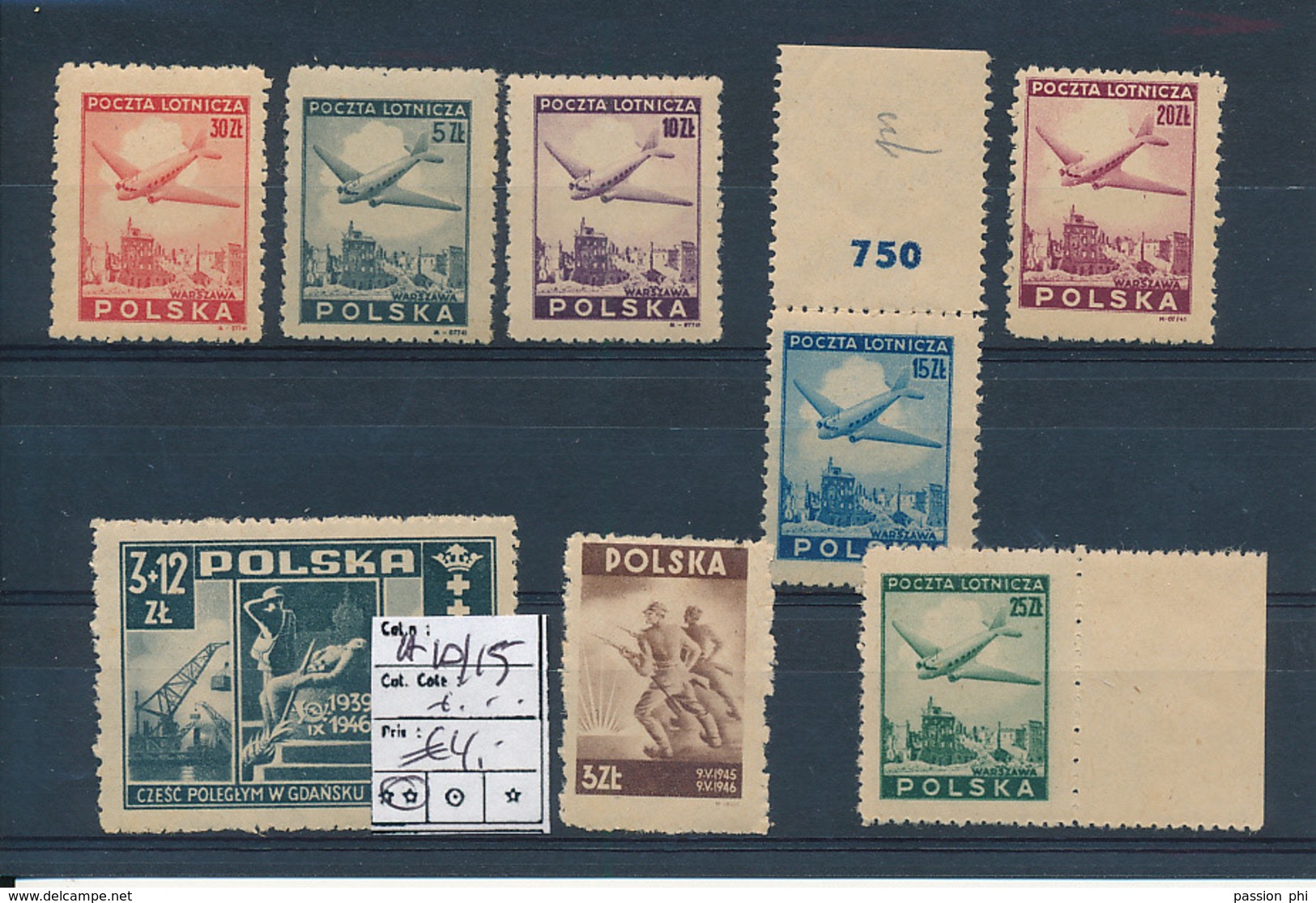 POLAND YVERT AIR 10/15 + ... MNH - Ongebruikt