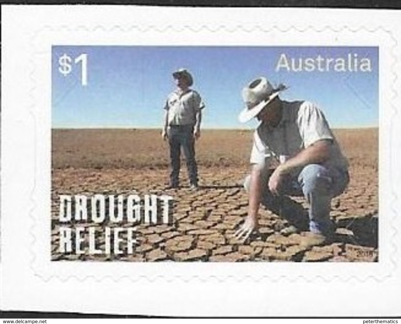 AUSTRALIA, 2019, MNH, DROUGHT PROTECTION, 1v S/A Ex. BOOKLET - Environment & Climate Protection