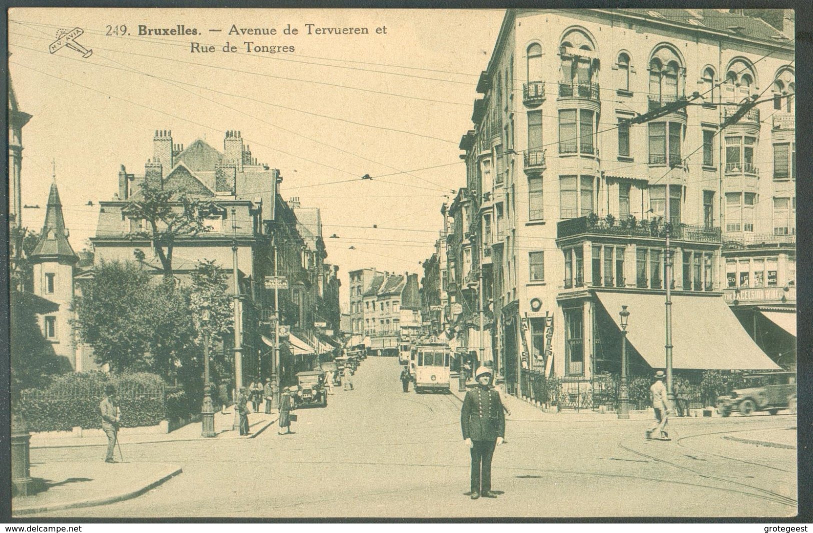 ETTERBEEK C.P. Avenue De Tervueren Et Rue Des Tongres + TRAM  - 14570 - Etterbeek