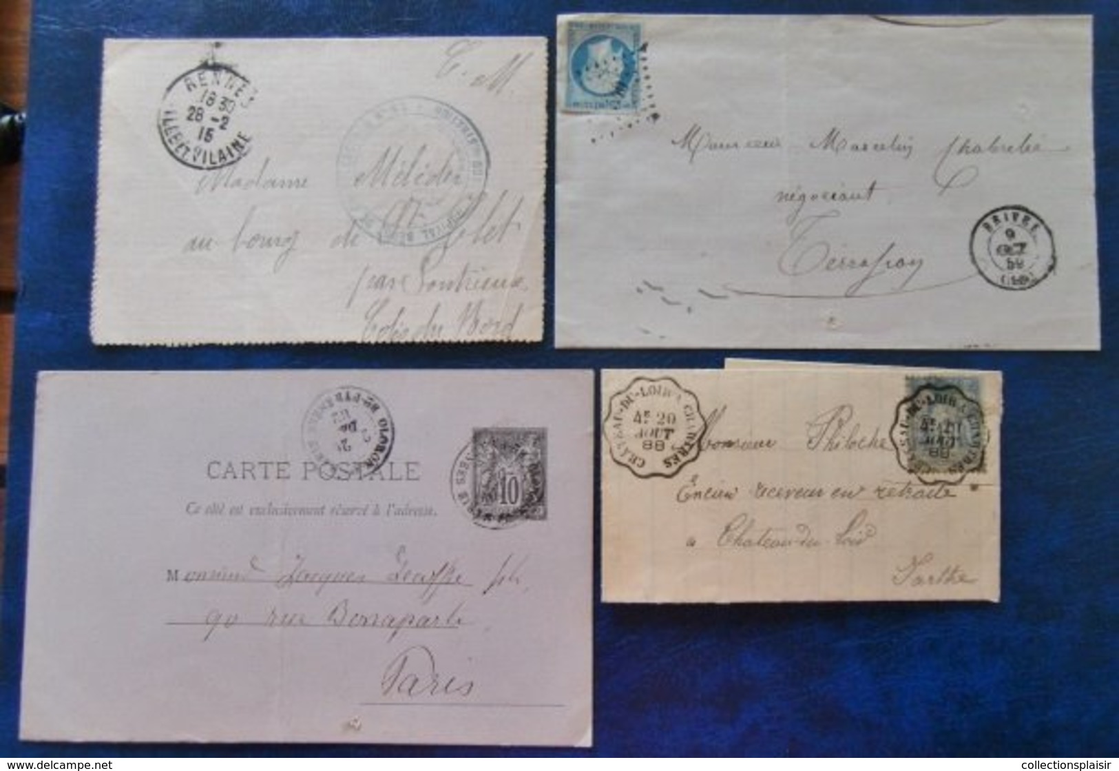 LIQUIDATION LETTRES CLASSIQUES SEMI MODERNES FRANCE ET ETRANGER ET DEVANTS/ A VOIR - Autres & Non Classés