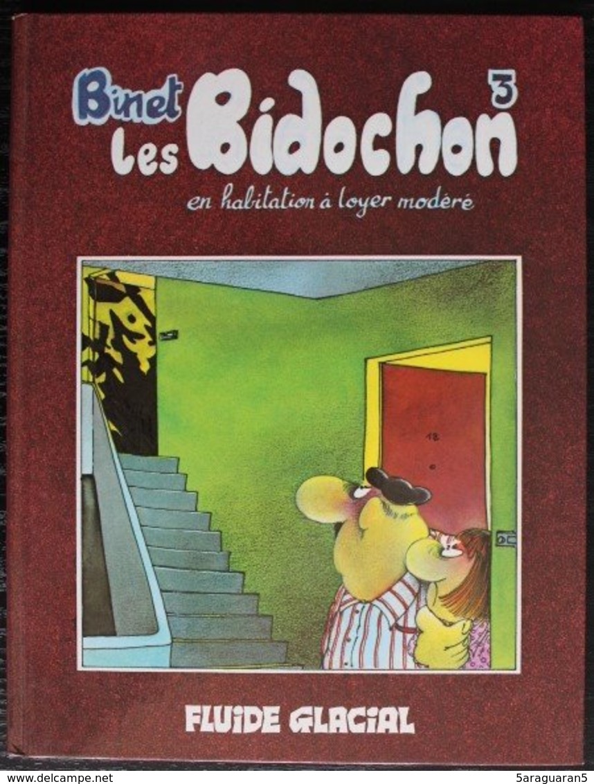 BD LES BIDOCHON - 3 - En Habitation à Loyer Modéré - Rééd. 1995 - Bidochon, Les