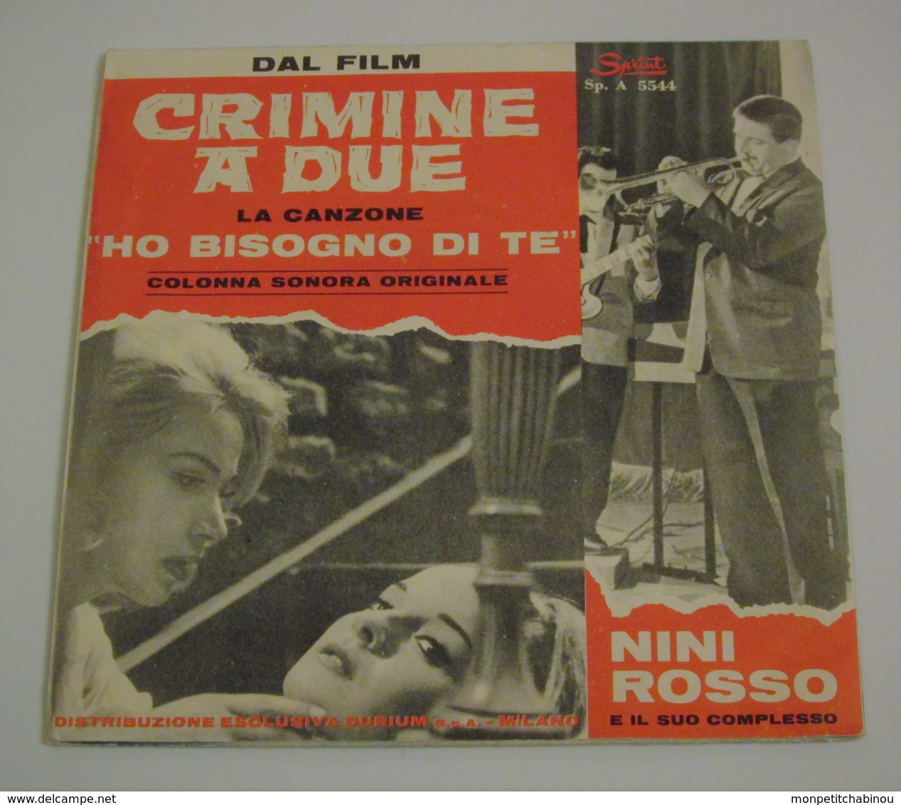 45T NINI ROSSO : Il Silenzio - Other - Italian Music