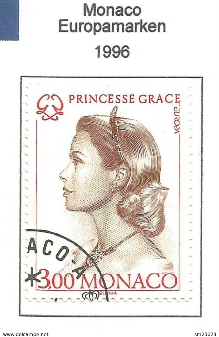 Monaco 1996  Mi.Nr. 2288 , EUROPA CEPT - Berühmte Frauen - Gestempelt / Fine Used / (o) - 1996