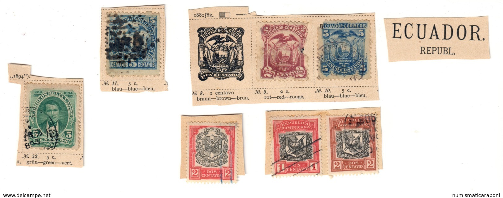 Ecuador 7 Stamps ( 2 Broken ) Fra.1215 - Ecuador