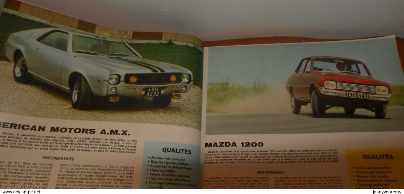 Le Salon de l'Auto. L'auto journal. Catalogue complet de la production mondiale. 1970.