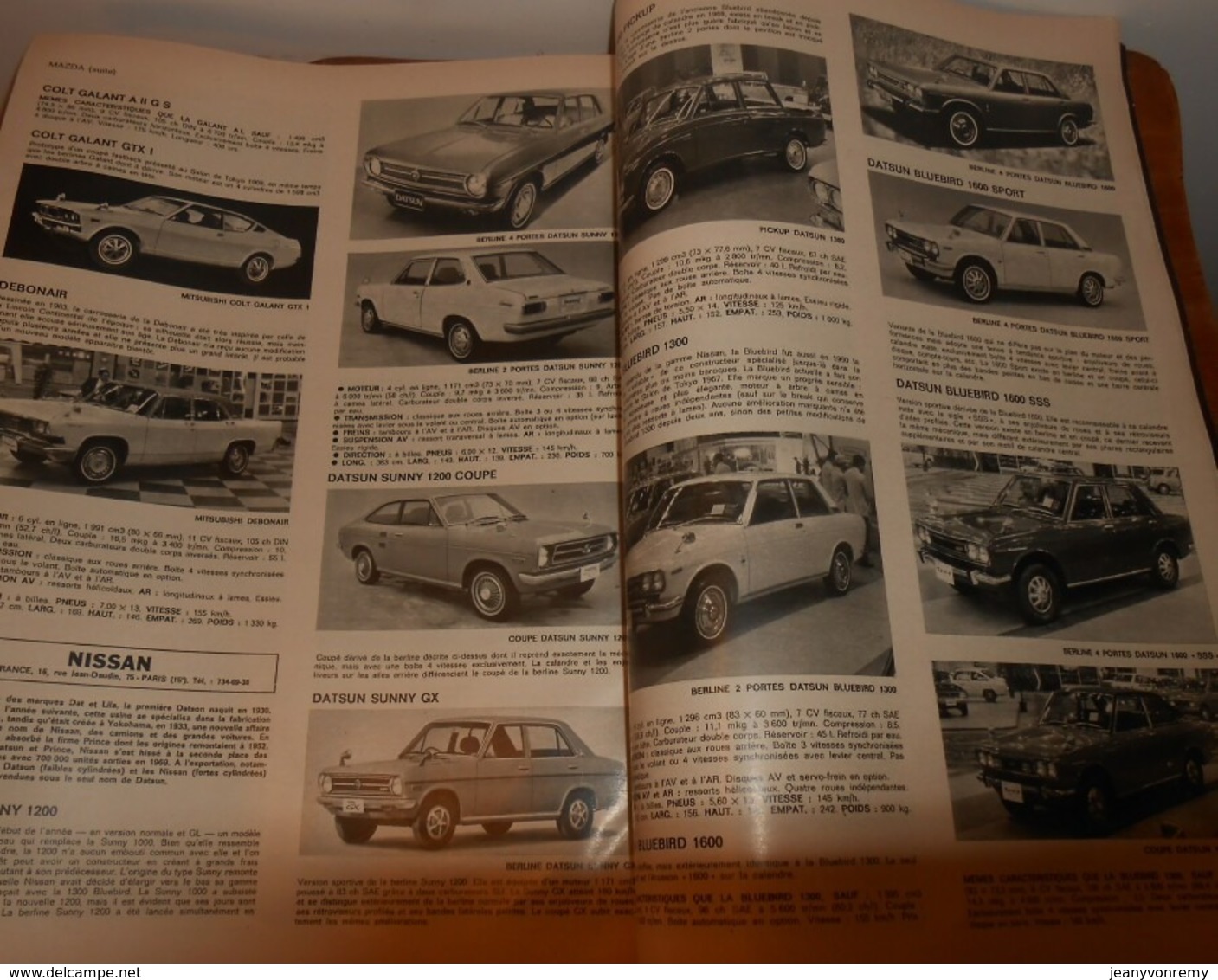Le Salon de l'Auto. L'auto journal. Catalogue complet de la production mondiale. 1970.