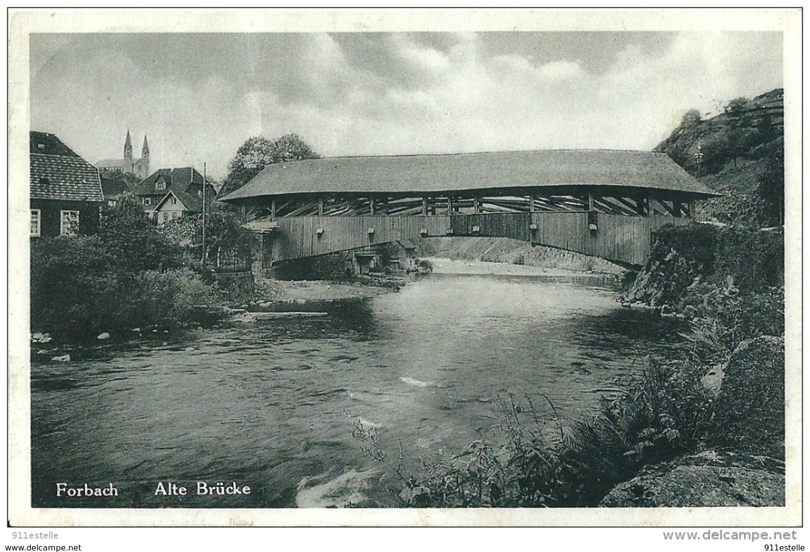 FORBACH -  Alte Brucke  (voir Le  Verso) - Forbach