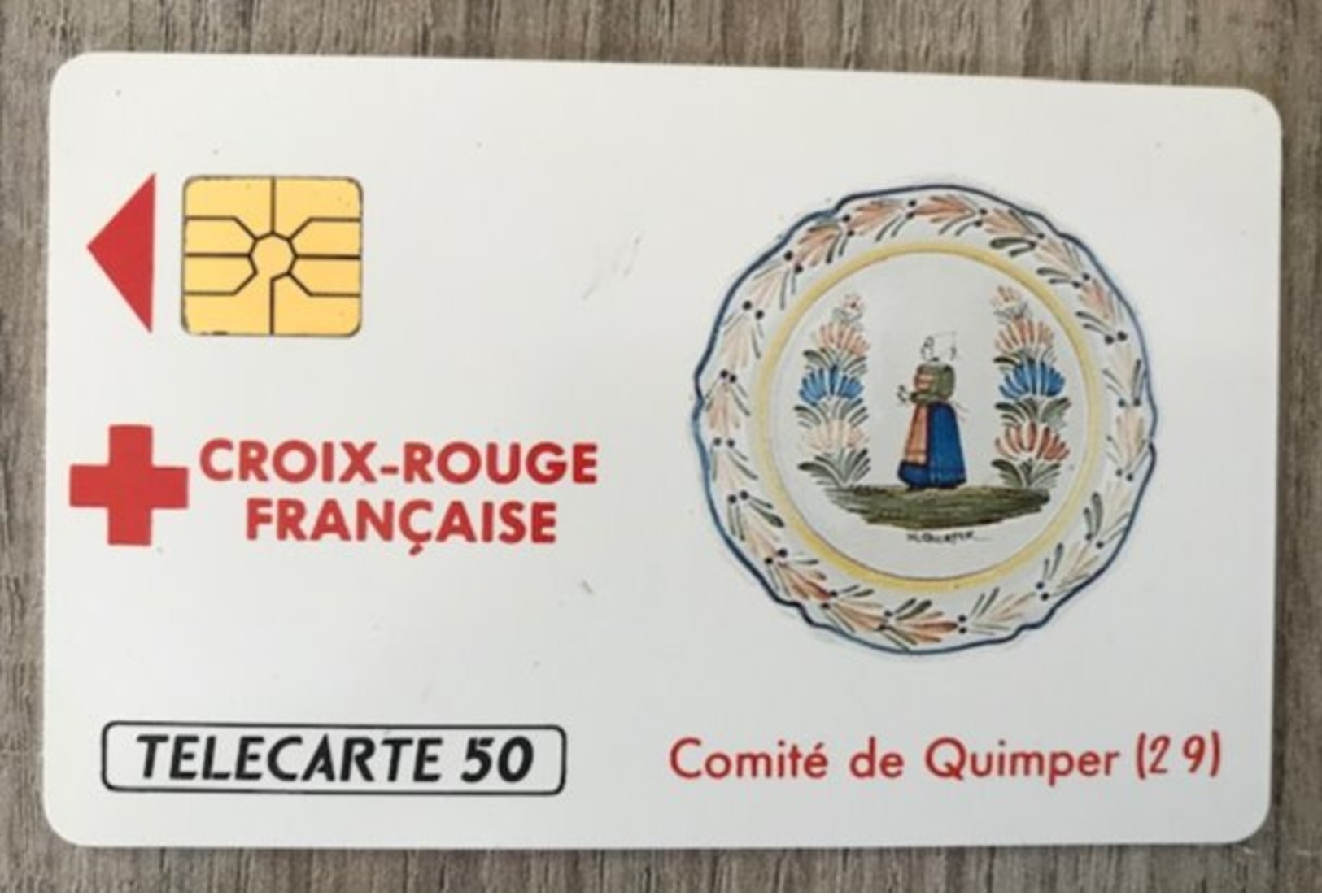 CROICX-ROUGE2 - Quimper - Très Bon état - 1989