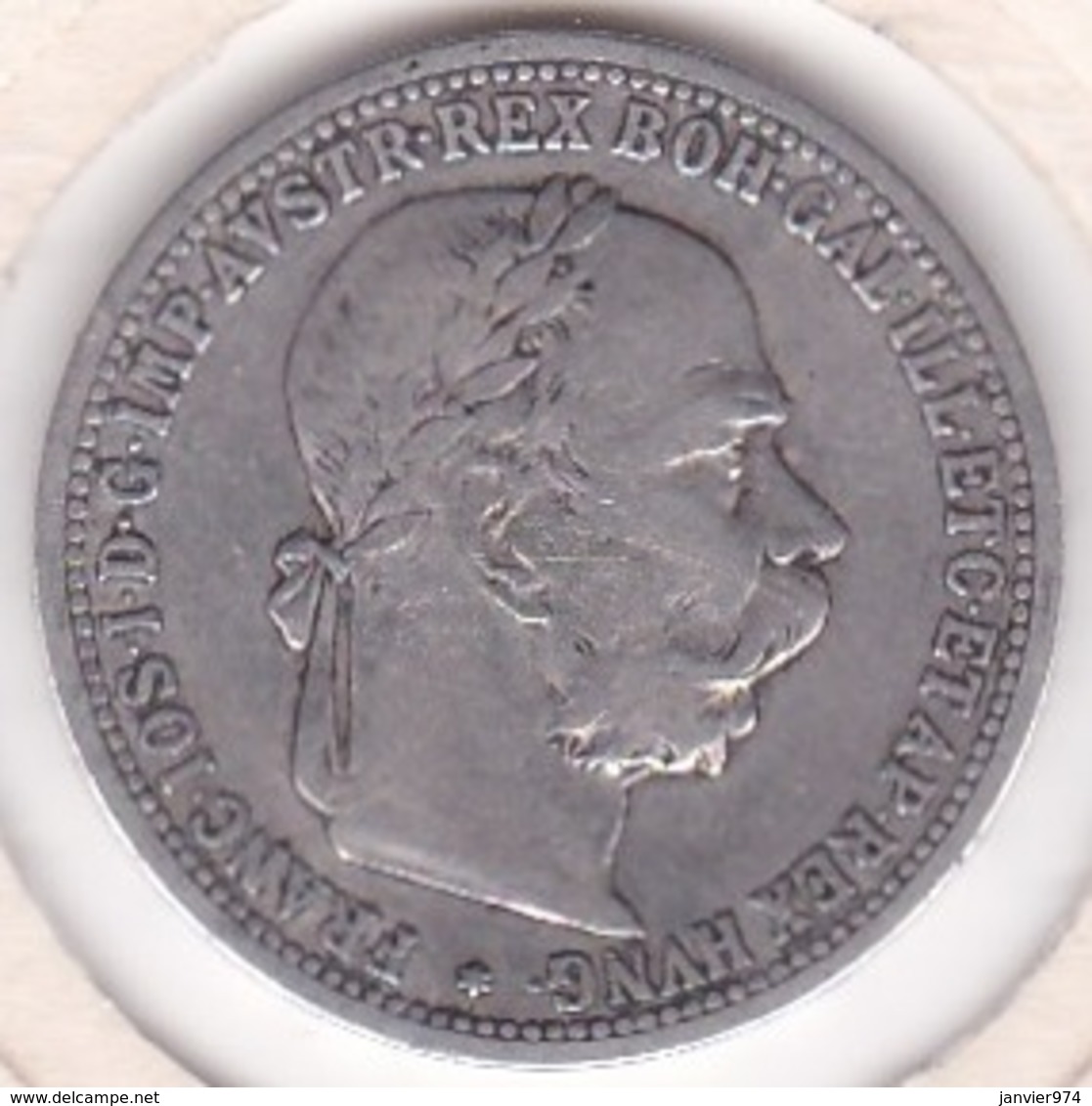 Autriche 1 Corona 1901 Franz Joseph I, En Argent KM# 2804 - Autriche