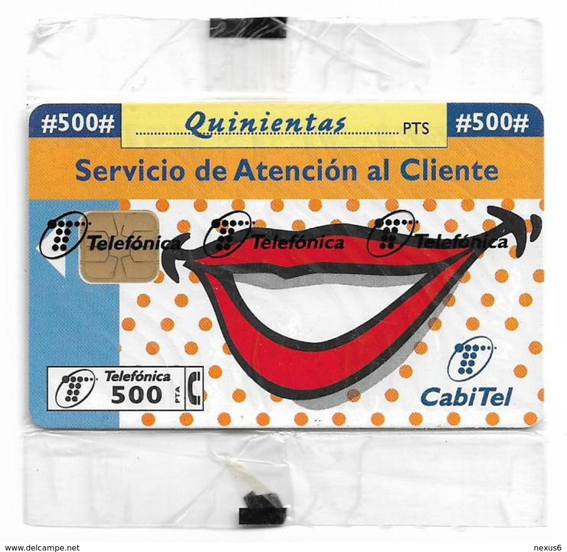 Spain - Telefonica - Servicio De Atencion Al Cliente - P-253 - 03.1997, 7.000ex, NSB - Emisiones Privadas