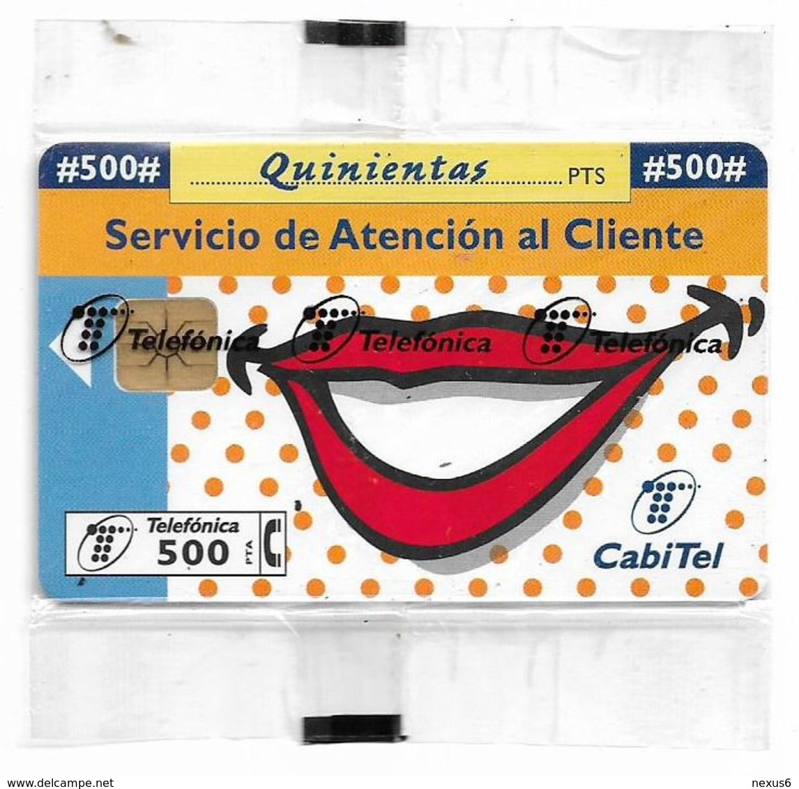 Spain - Telefonica - Servicio De Atencion Al Cliente - P-306 - 11.1997, 10.100ex, NSB - Privatausgaben