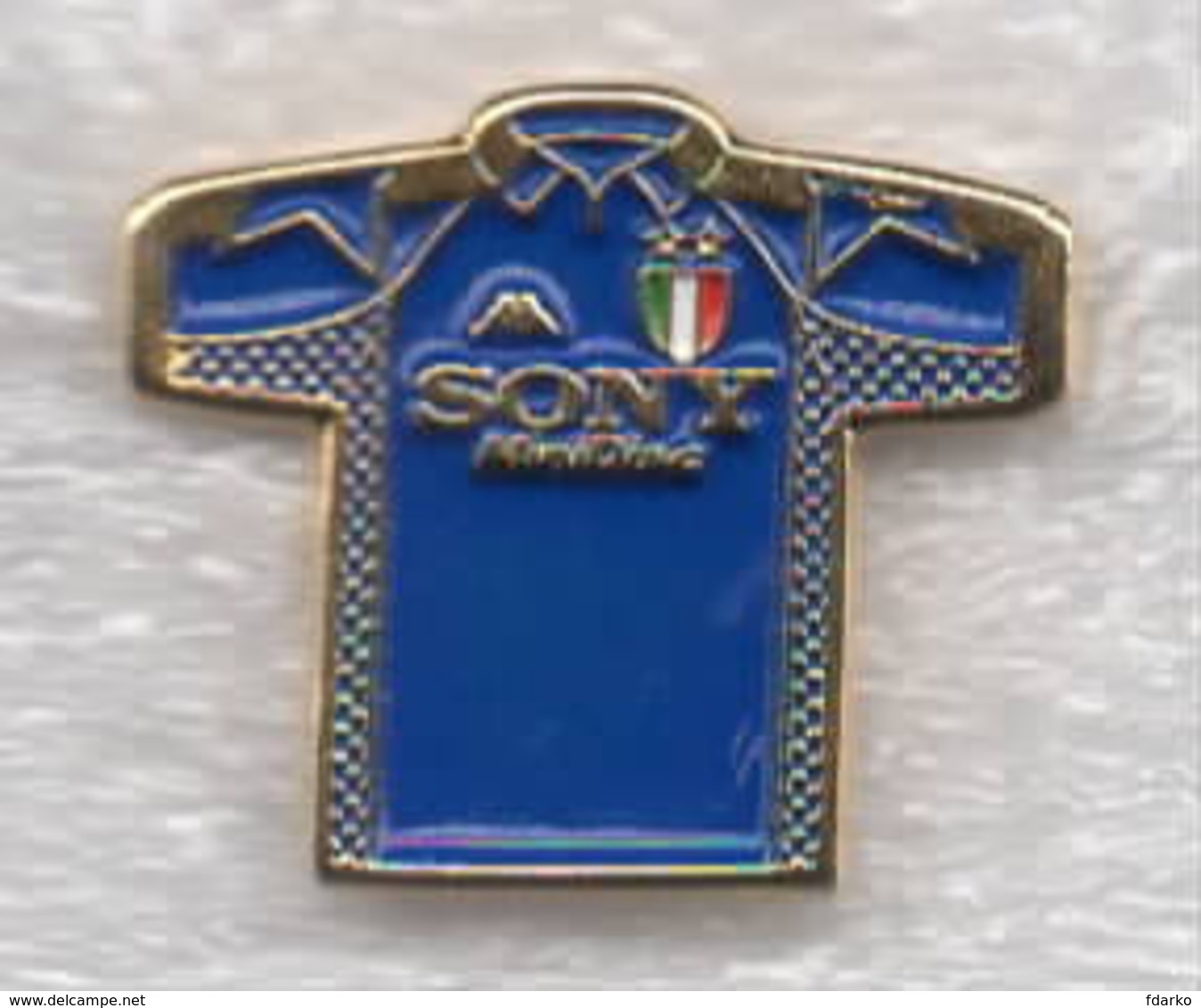 Juventus Torino Calcio Maglietta Danone T-Shirt Sony Ufficiale Giemme Torino Juve Soccer Pins Spilla Italy Toro Granata - Calcio