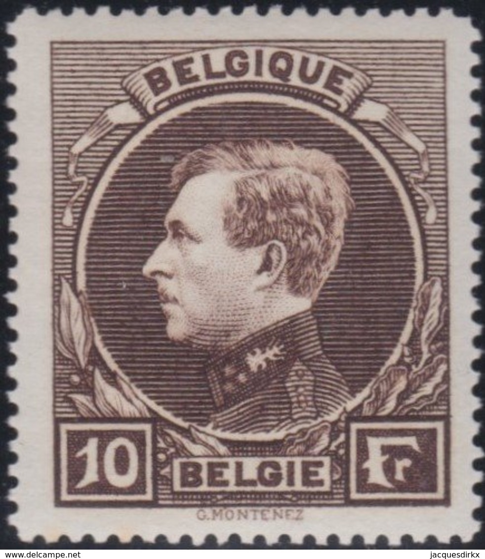 Belgie    .    OBP   .   289    .  **  .    Postfris ZONDER  Charnier    .  / .  Neuf SANS  Charniere - Neufs