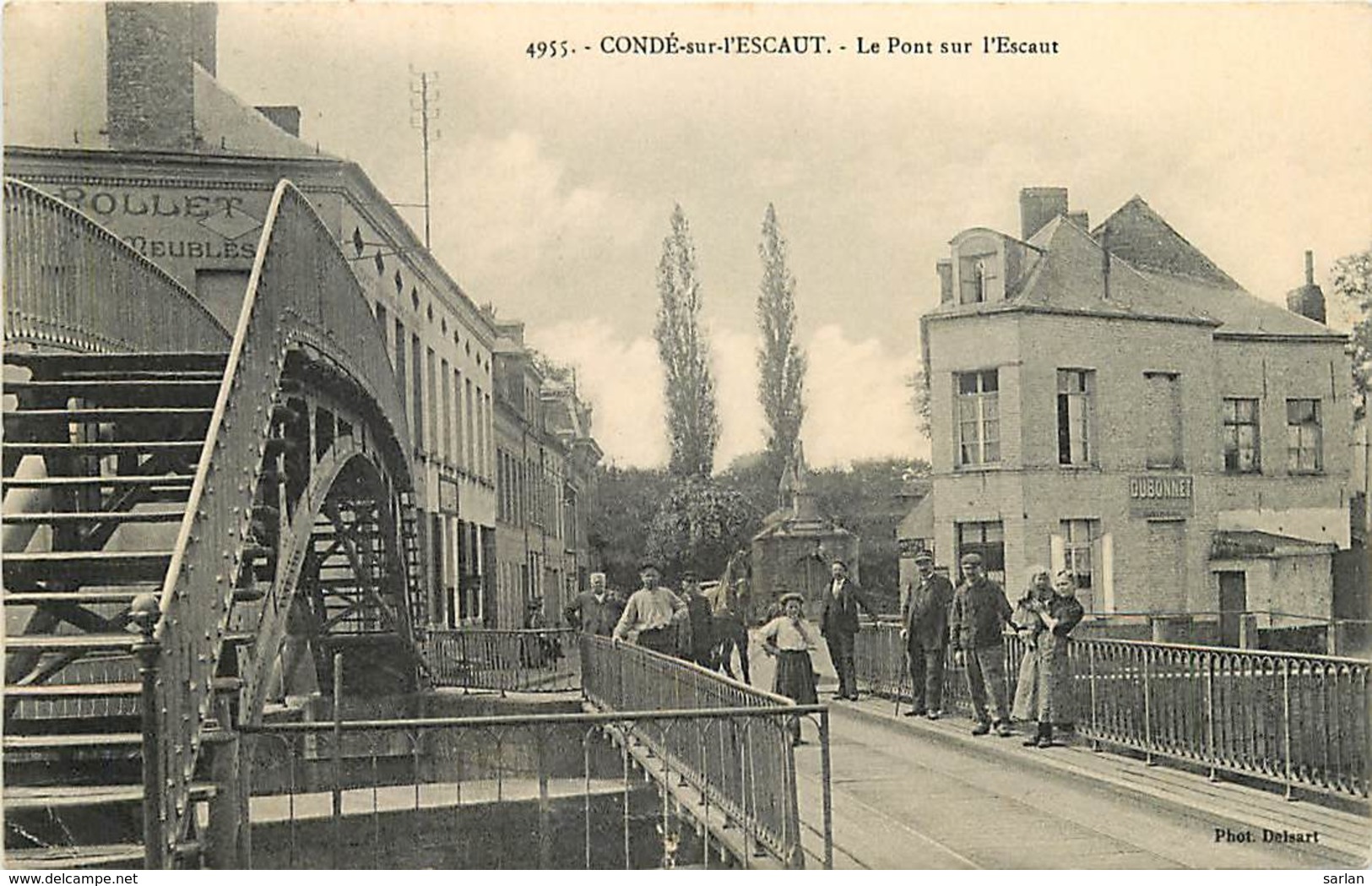 59 , CONDE SUR L'ESCAUT , Le Pont Sur L'Escaut , * 432 77 - Conde Sur Escaut