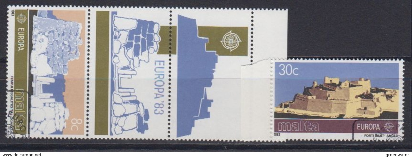 Europa Cept 1983 Malta 2v Used (44628D) - 1983