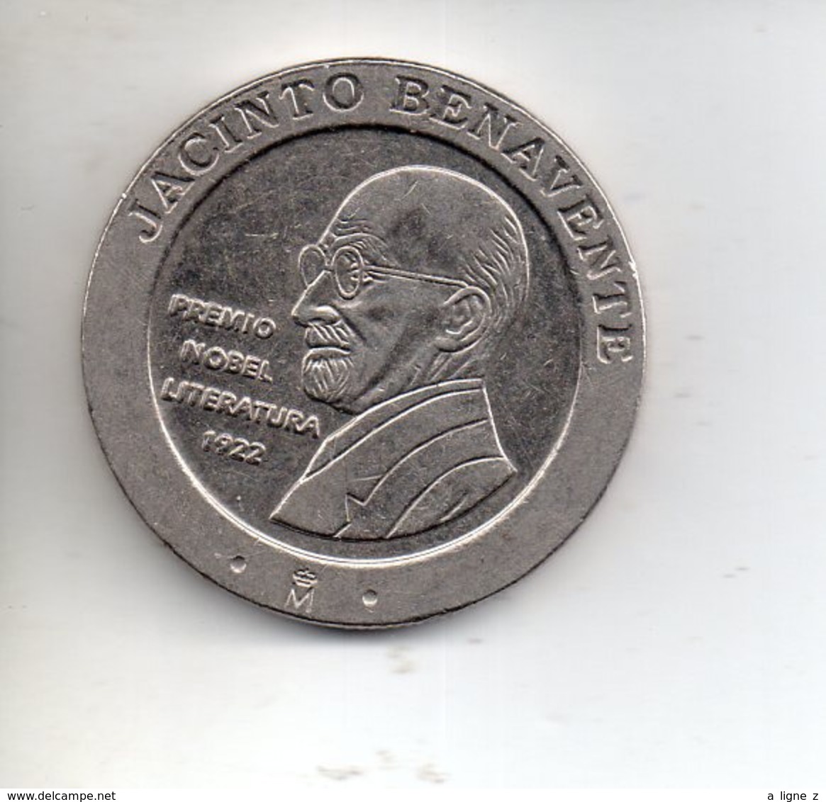 MON1 : Monnaie Coin Espagne Spain 200 Pesetas Jacinto Benavente - 200 Pesetas