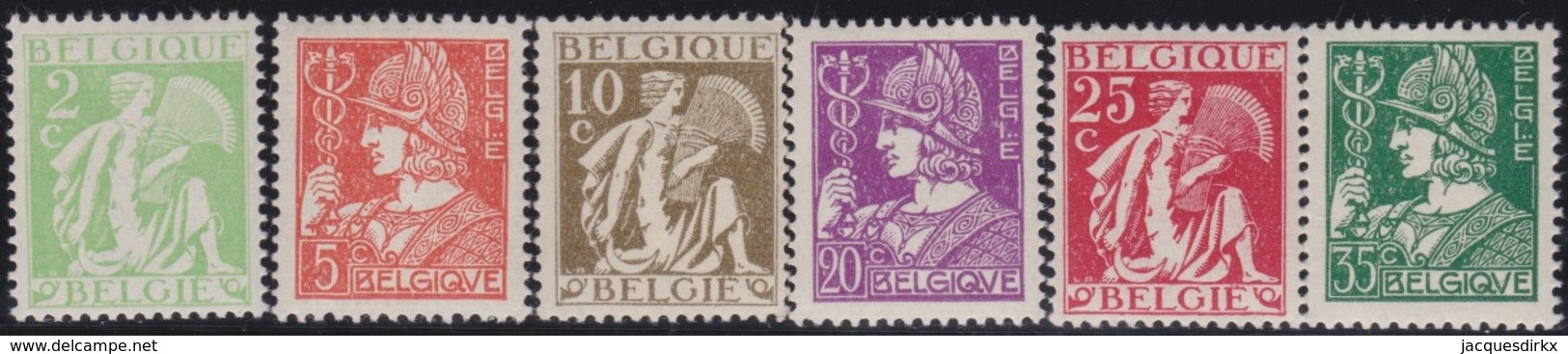 Belgie    .    OBP   .  3335/340   .  **  .    Postfris ZONDER  Charnier    .  / .  Neuf SANS  Charniere - Neufs