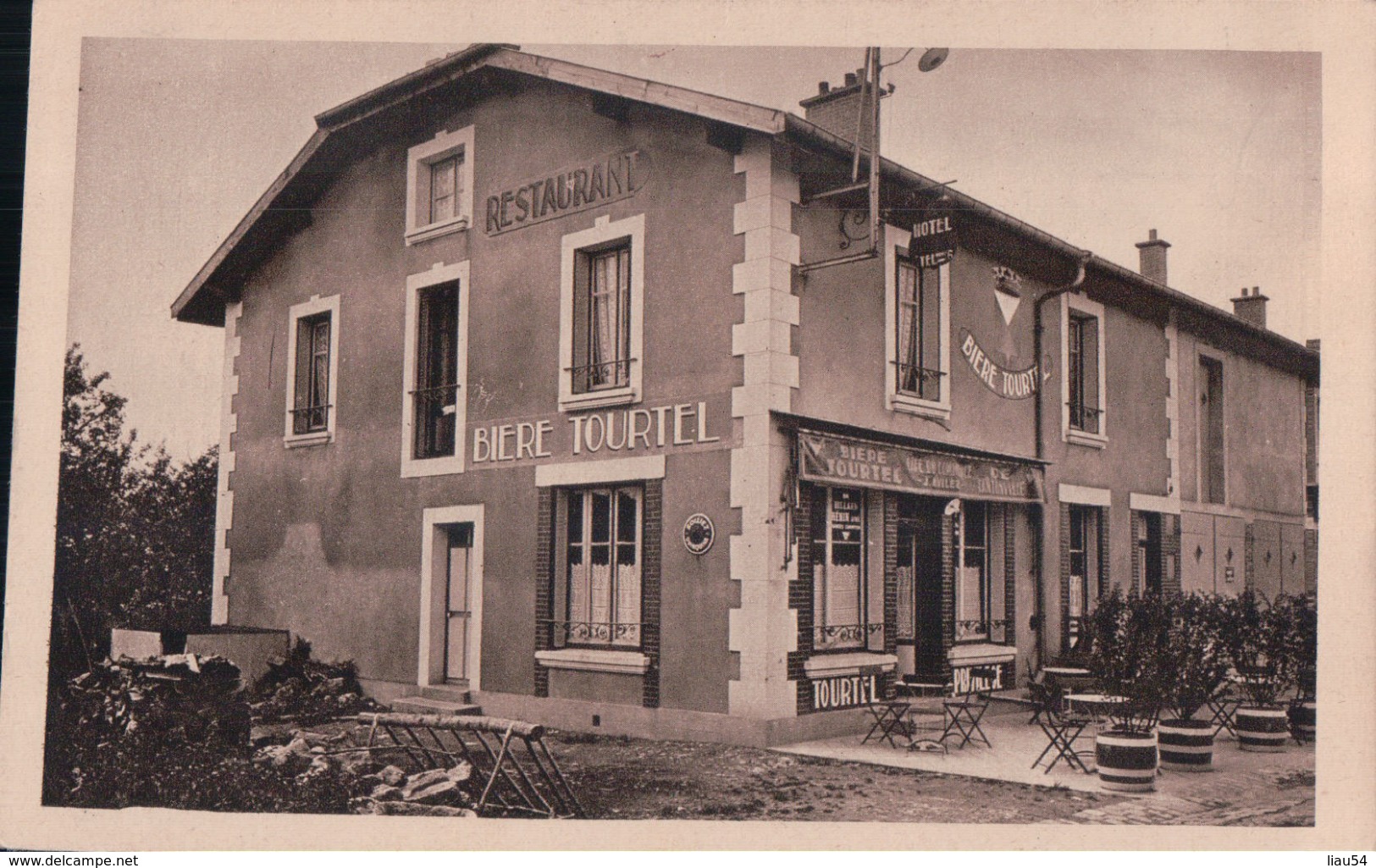 MONTFAUCON Café Du Commerce Maison AVILEZ-COTTIER BIERE TOURTEL DE TANTONVILLE - Autres & Non Classés