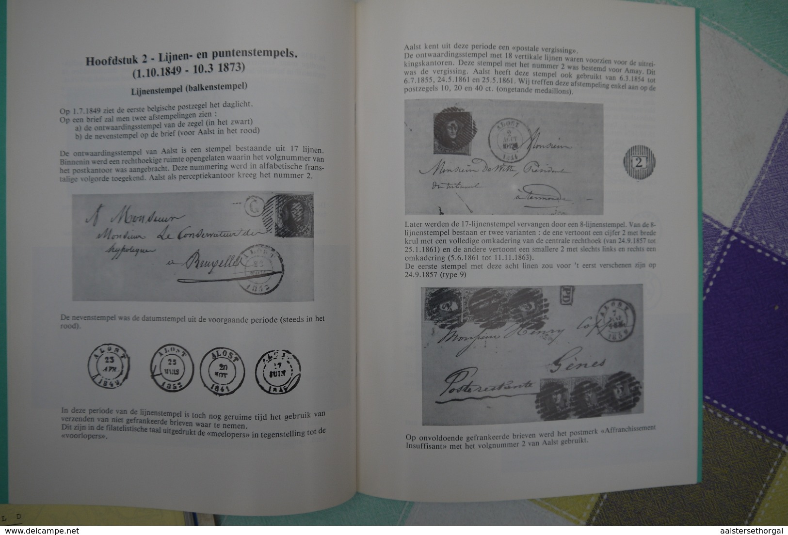 Aalst Brochure Numismatische En Filatelische Studie Van Aalst 1982 - Historische Dokumente