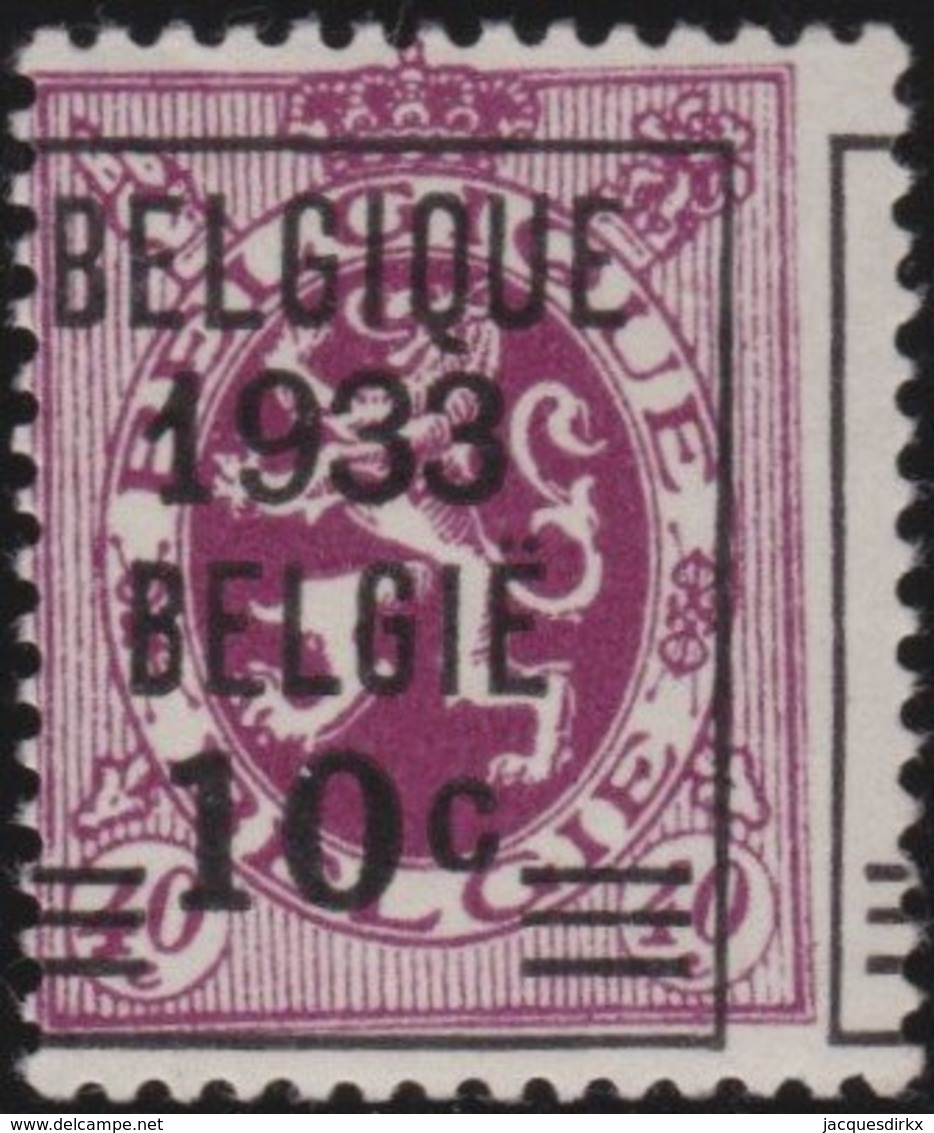 Belgie    .    OBP   .  375  .  **  .    Postfris ZONDER  Charnier    .  / .  Neuf SANS  Charniere - Neufs