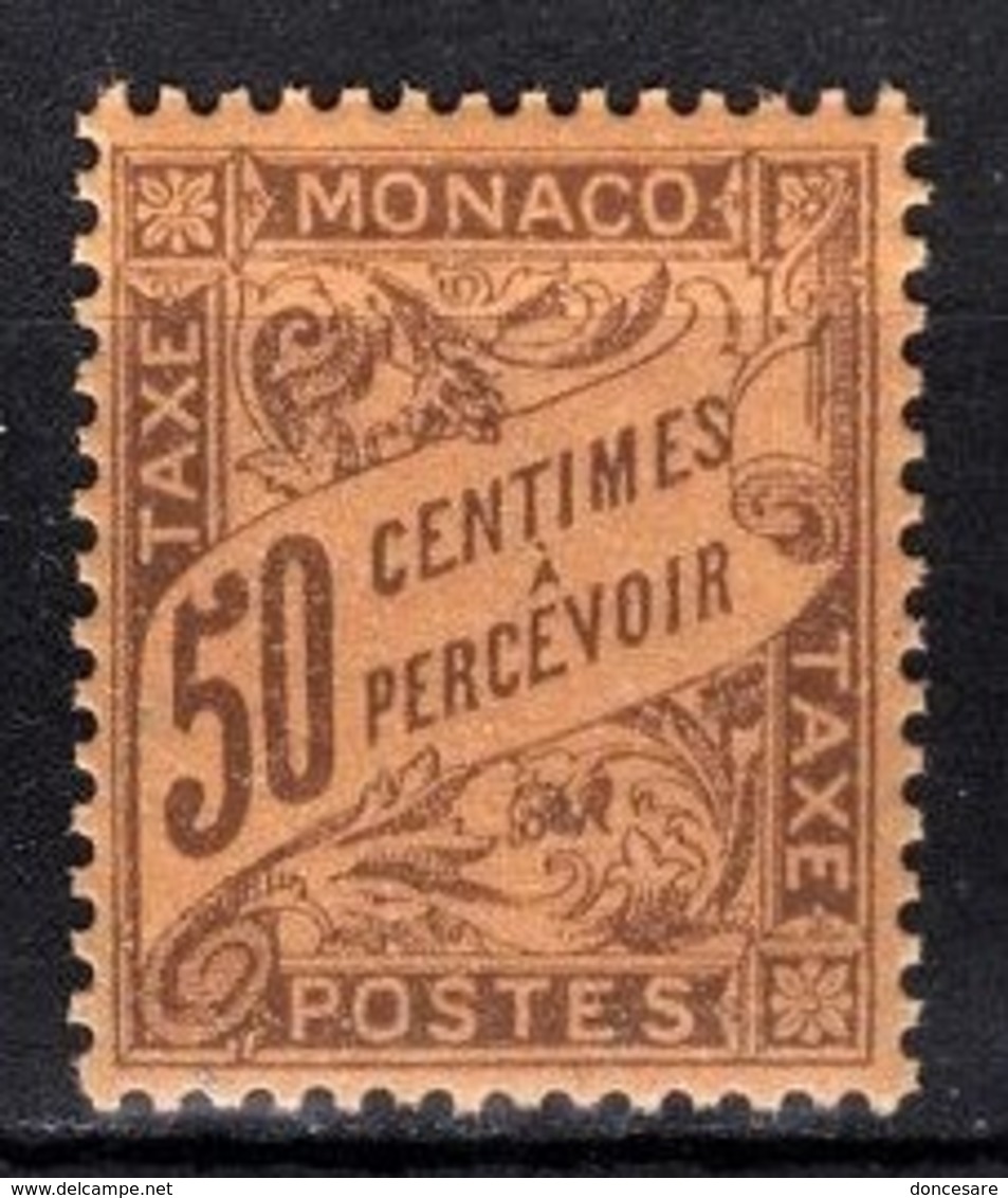 MONACO 1905 / 1919  / N° 7 -  Timbre Taxe NEUF** / 5 - Segnatasse