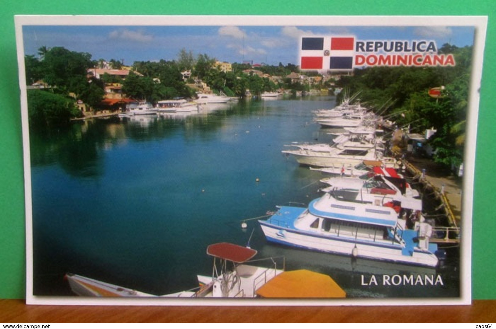 Republica Domenicana Nautic Club La Romana CARTOLINA Non Viaggiata - Repubblica Dominicana