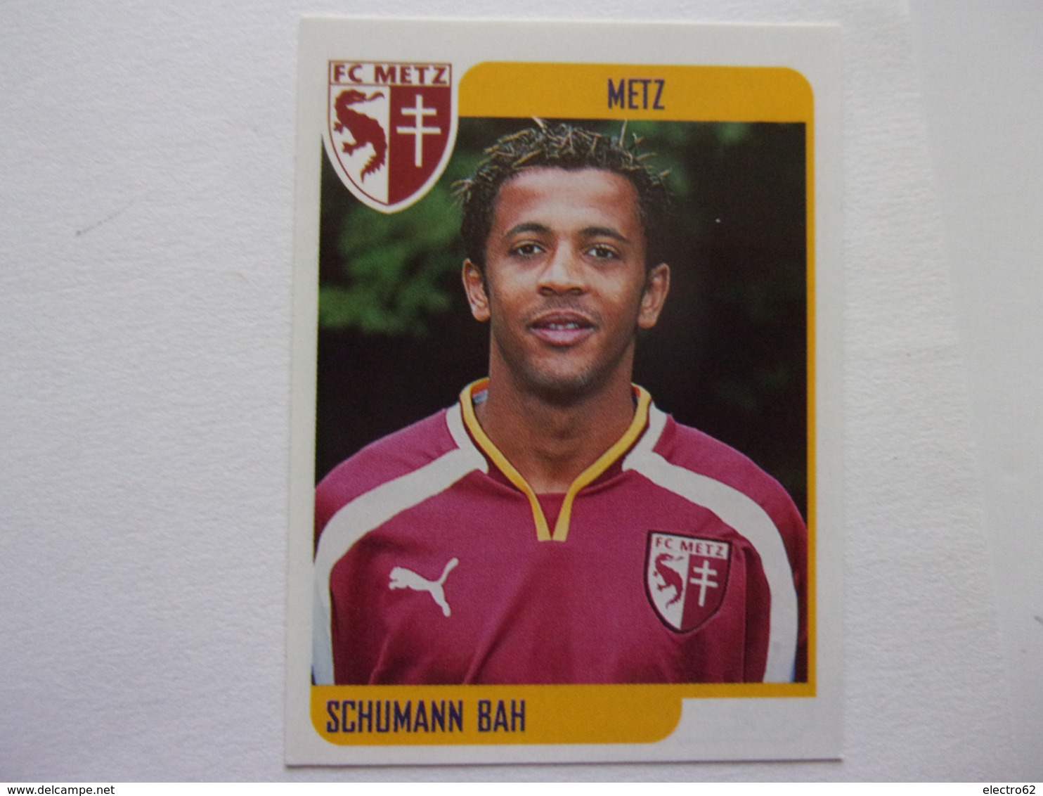 PANINI FOOT 2002 N°200 Metz Schumann Bah Championnat De France - Edition Française