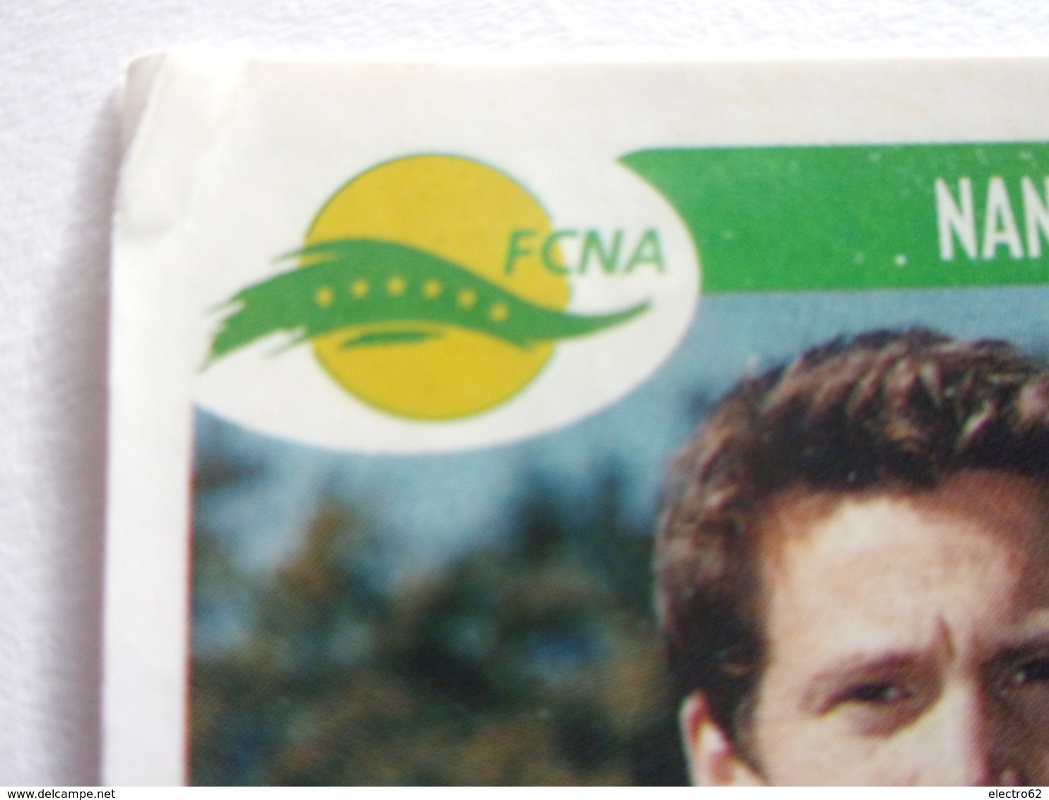 PANINI FOOT 2002 Championnat De France  N°262 Nantes FCNA Mickaël Landreau - Edition Française